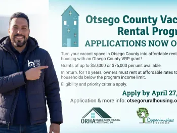 Thumbnail of Otsego County VRP: Up to $75K for Vacant Rentals