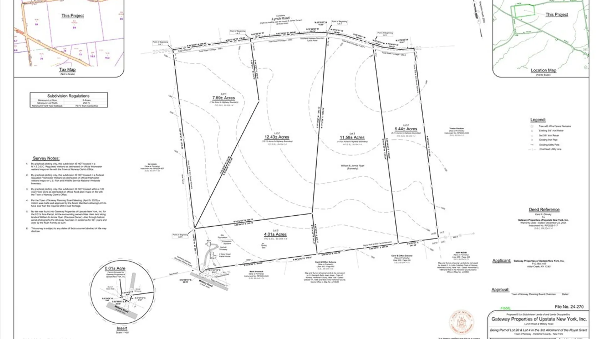 Property at 0 Lynch Road, Norway, NY 13416 2