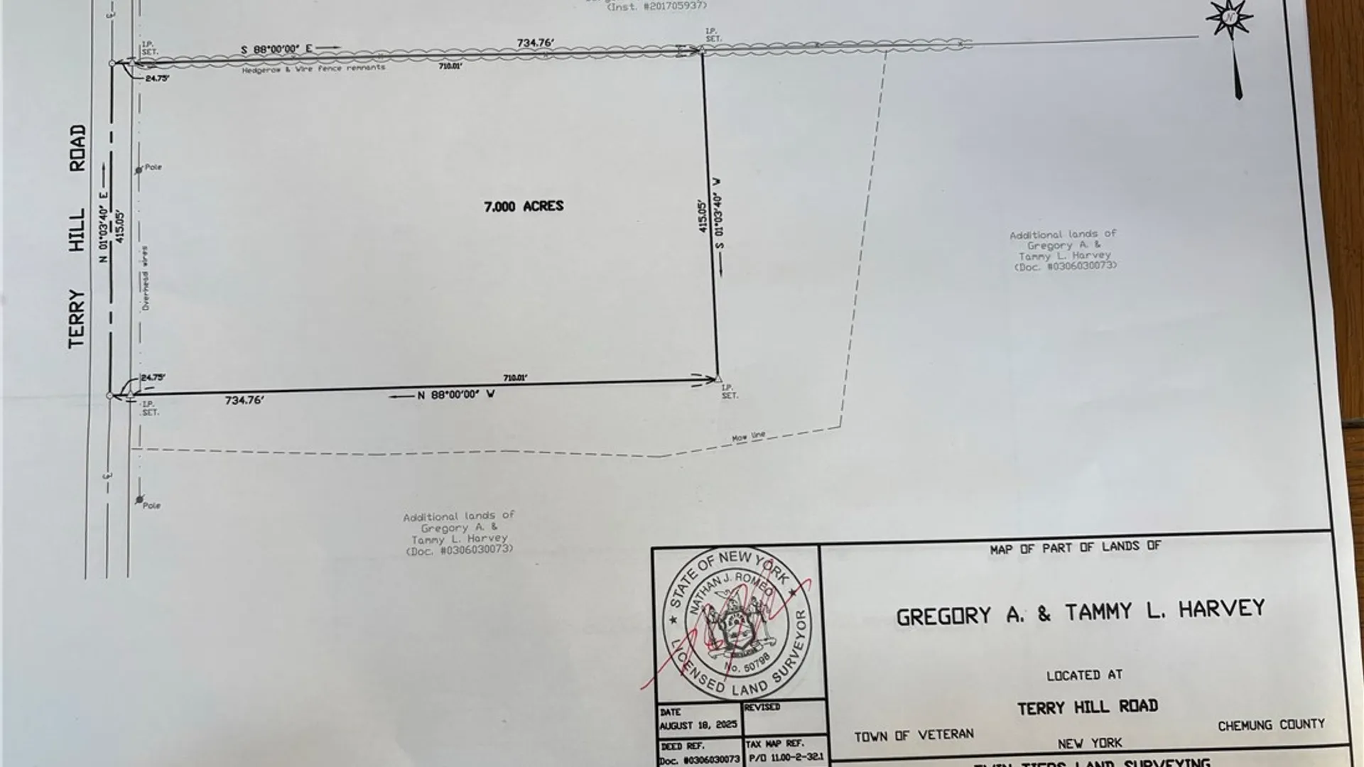 Property at 0 Terry Hill Rd, Veteran, NY 14845 9