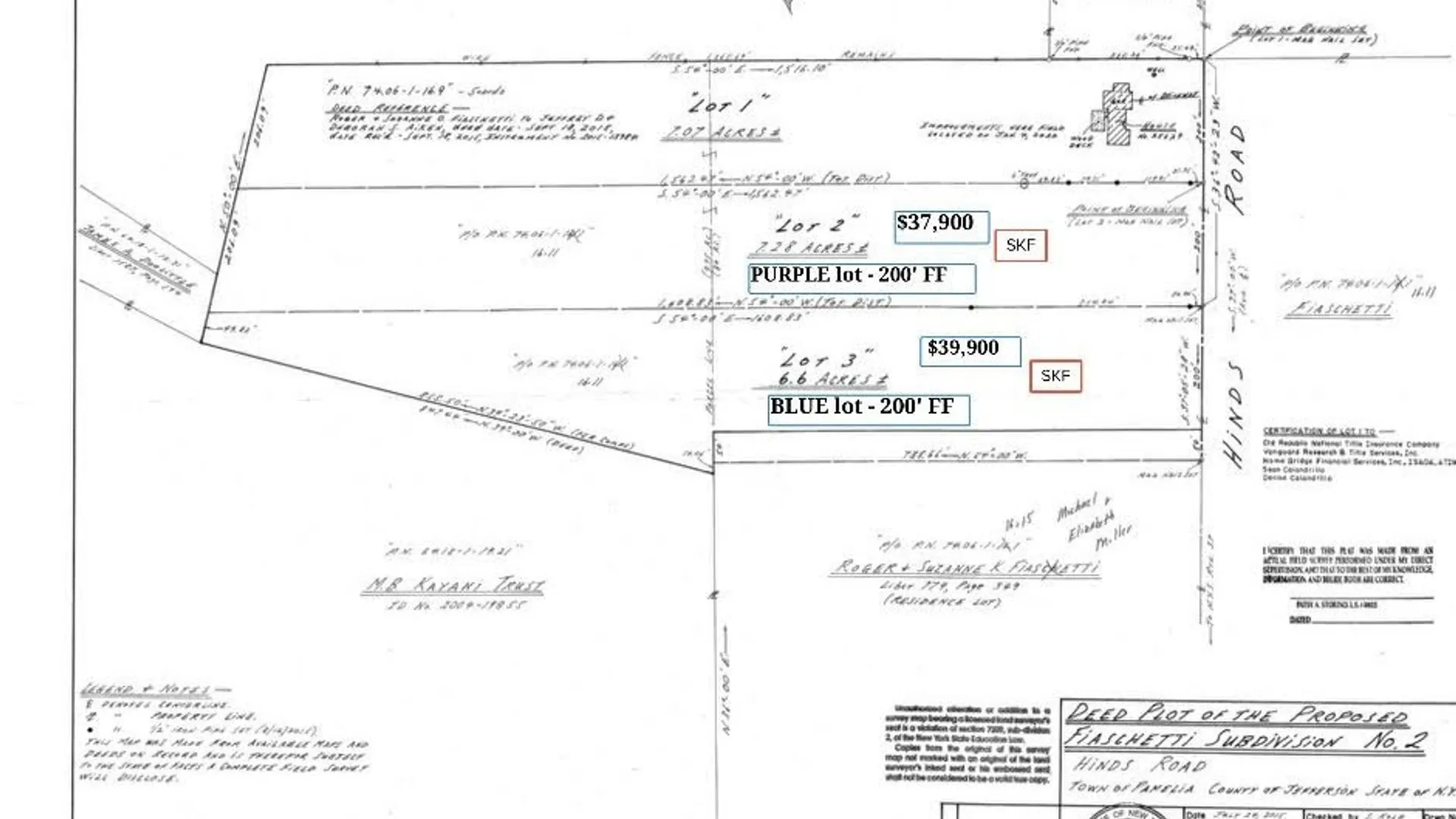 Property at Hinds Rd - Lot #3 - Blue, Pamelia, NY 13601 3