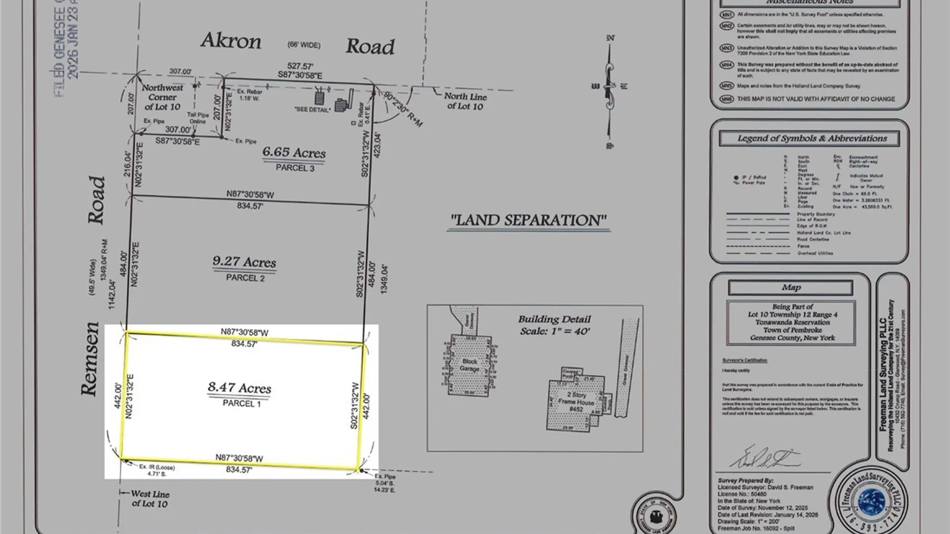 Property at V/L #1 Remsen Road, Pembroke, NY 14001 7