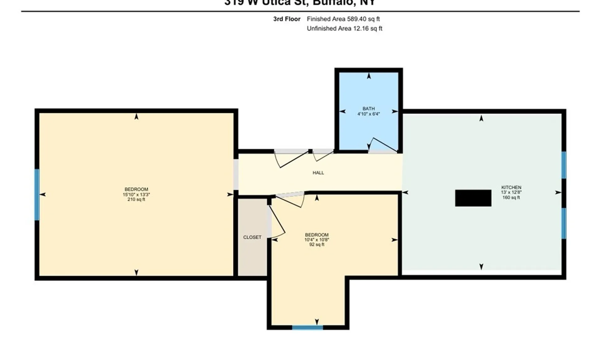 Property at 319 Utica Street, Buffalo, NY 14222 22