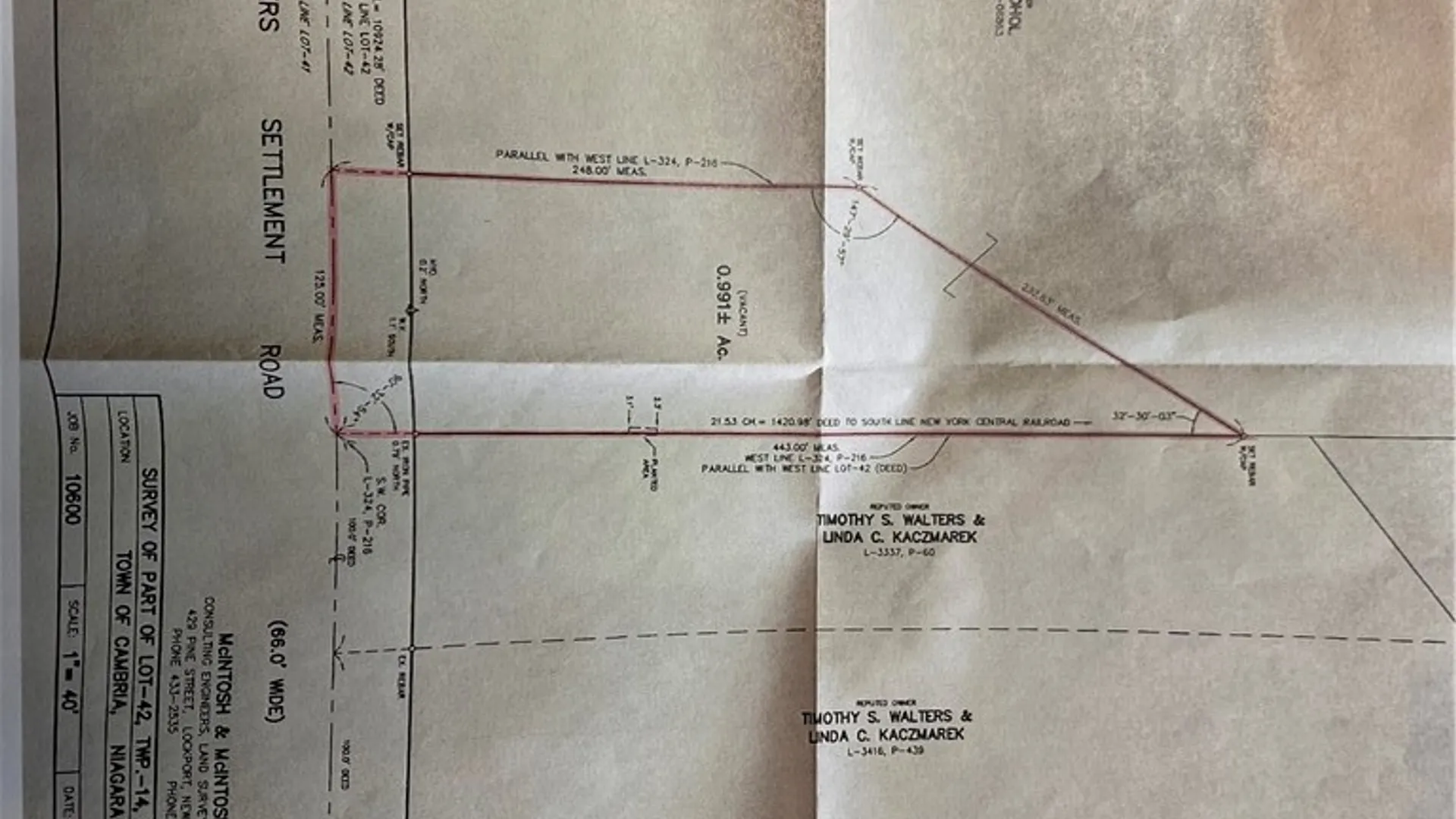 Property at VL Saunders Settlement Rd, Cambria, NY 14094 2