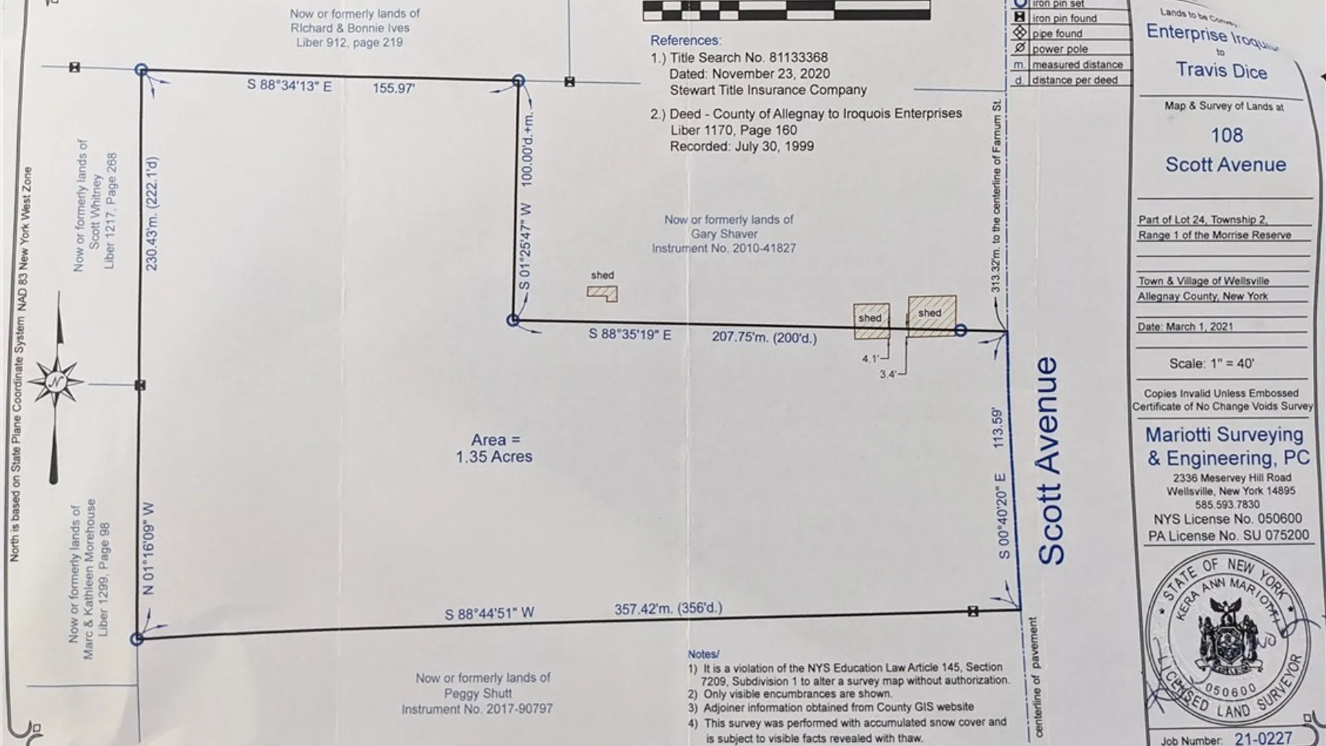 Property at 108 Scott Avenue, Wellsville, NY 14895 5