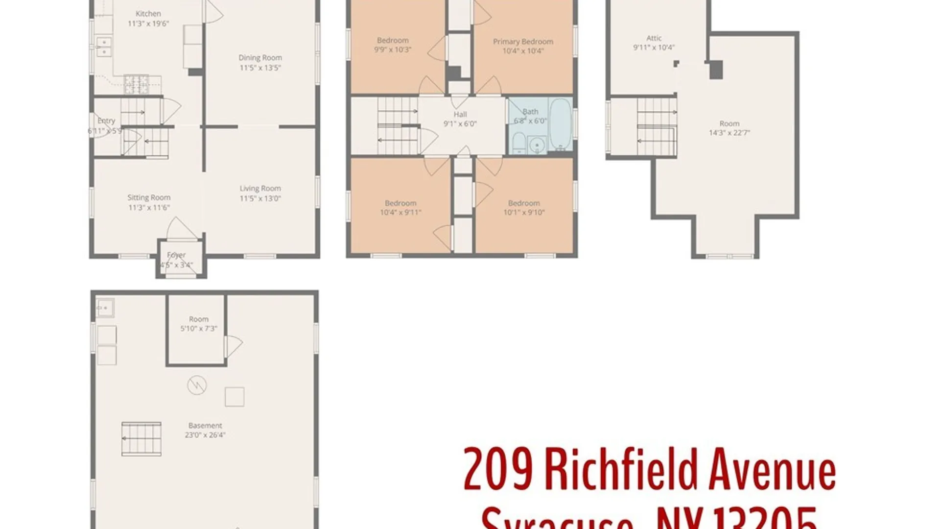 Property at 209 Richfield Avenue, Syracuse, NY 13205 36