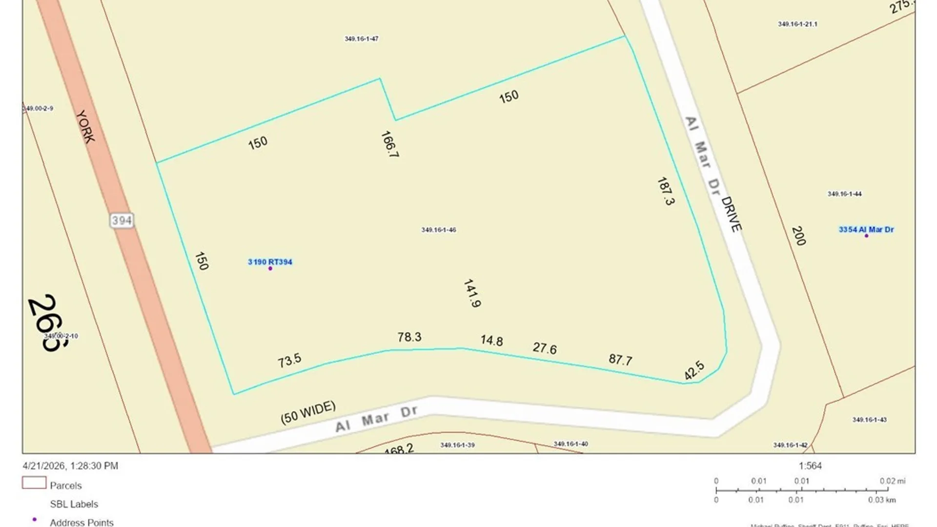 Property at 3190 Route 394, North Harmony, NY 14710 48