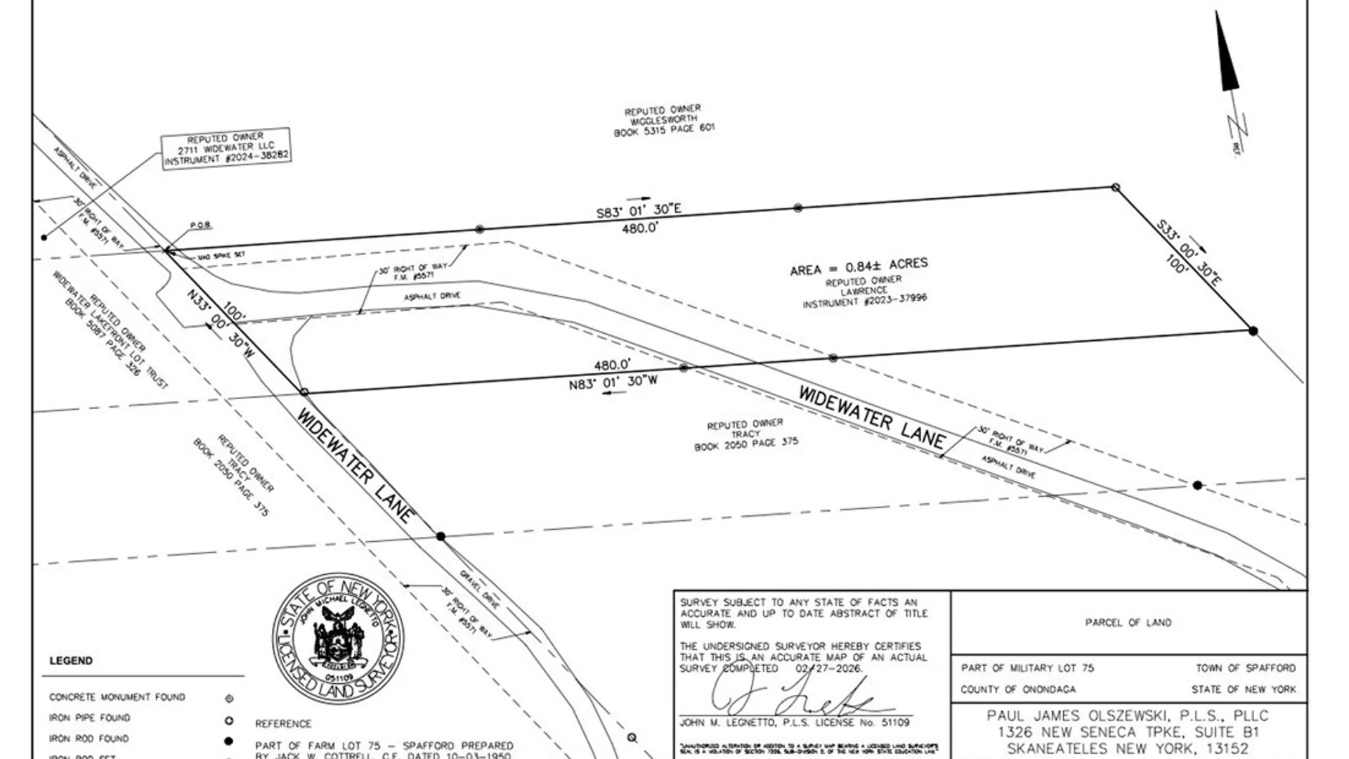 Property at 0 Widewater Lane, Spafford, NY 13152 2