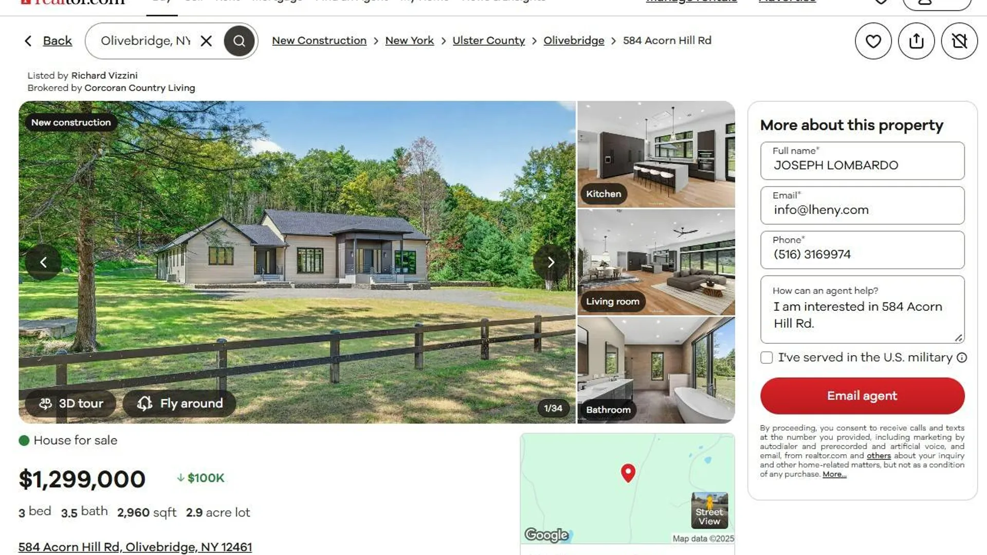Property at 115 ACORN HILL, OLIVEBRIDGE, NY 12461 8