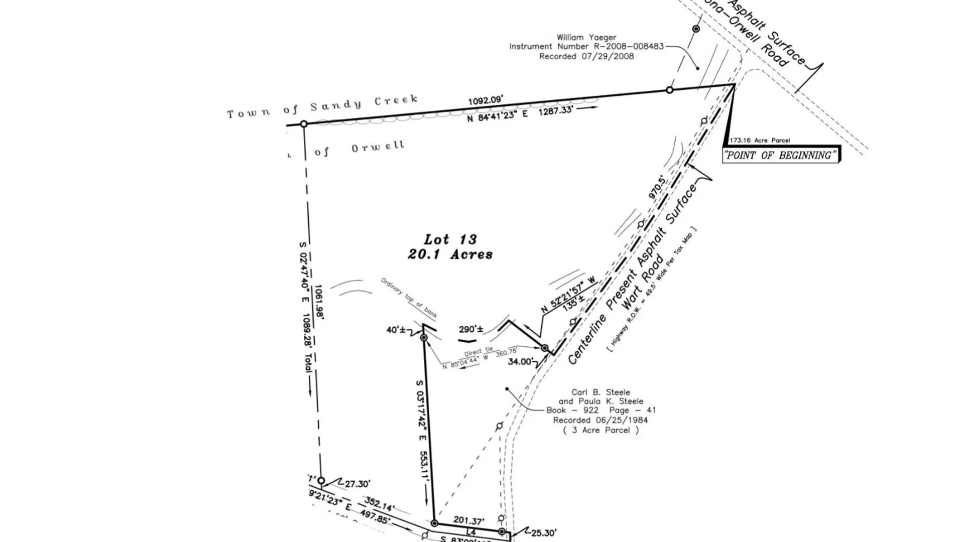 Property at 1.13 Wart Rd., Orwell, NY 13426 12