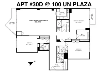 Property at 100 United Nations Plaza, New York, NY 10017