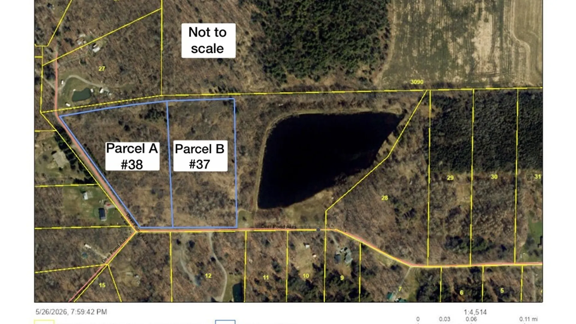Property at 0 Deer Pond Acres Lot #38, Orangeville, NY 14569 11