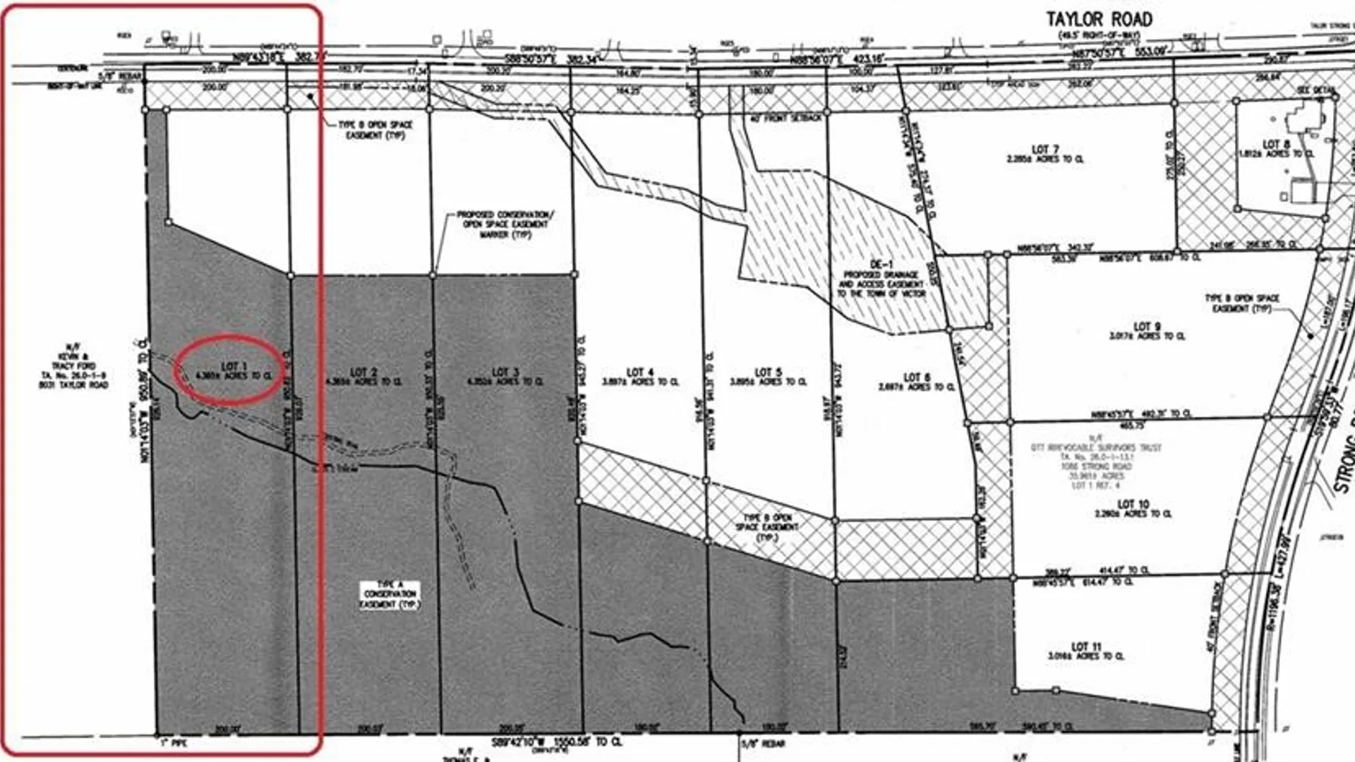 Property at 1086 Strong Road Lot 1, Victor, NY 14564 3