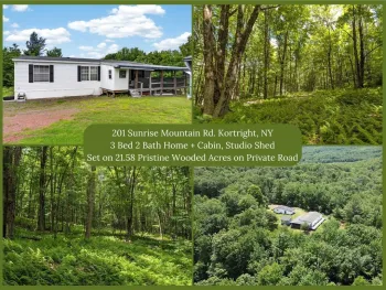 Property at 201 Sunrise Mountain Road, Kortright, NY 13739