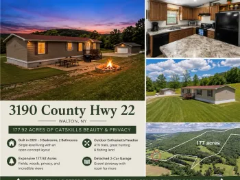 Property at 3190 County Highway 22, Walton, NY 13856