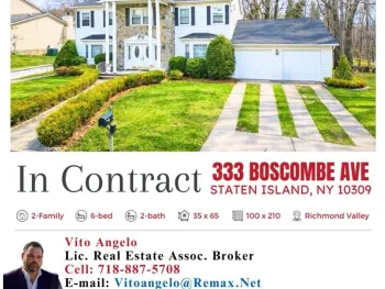 Property at 333 Boscombe Ave, Staten Island, NY 10309