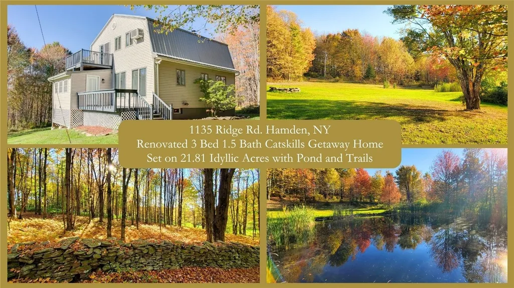 Property at 1135 Ridge Road, Hamden, NY 13782