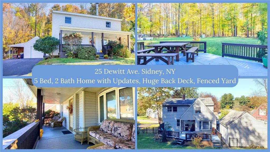 Property at 25 Dewitt Drive, Sidney, NY 13838