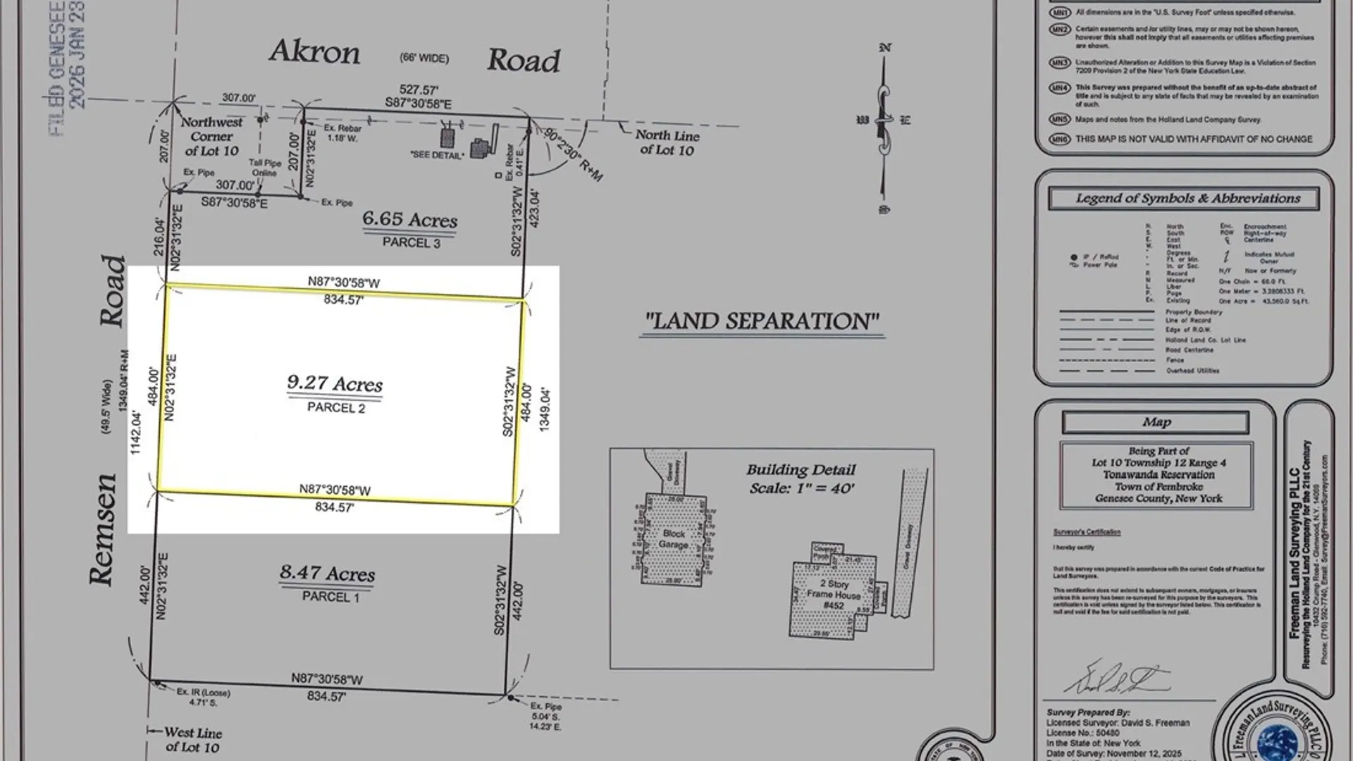 Property at V/L #2 Remsen Road, Pembroke, NY 14001 3