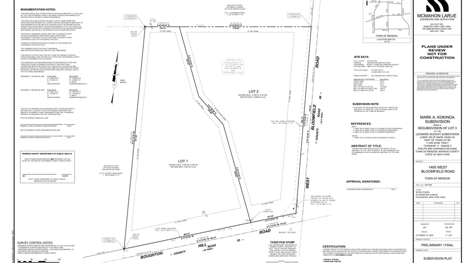 Property at 1495 W Bloomfield Road, Mendon, NY 14472 15