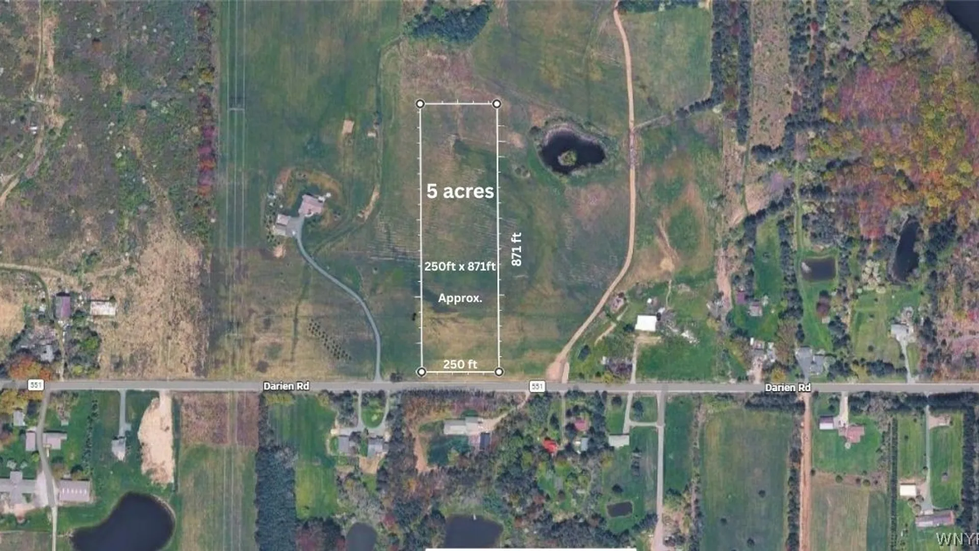 Property at 5 Acre Lot Darien Road, Colden, NY 14080 3