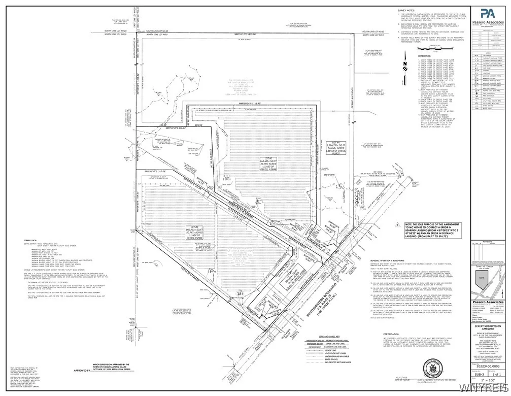 Property at 7644 Southwestern Blvd Lot 4, Evans, NY 14006