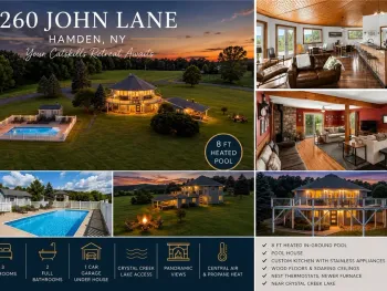 Property at 260 John Lane, Hamden, NY 13856