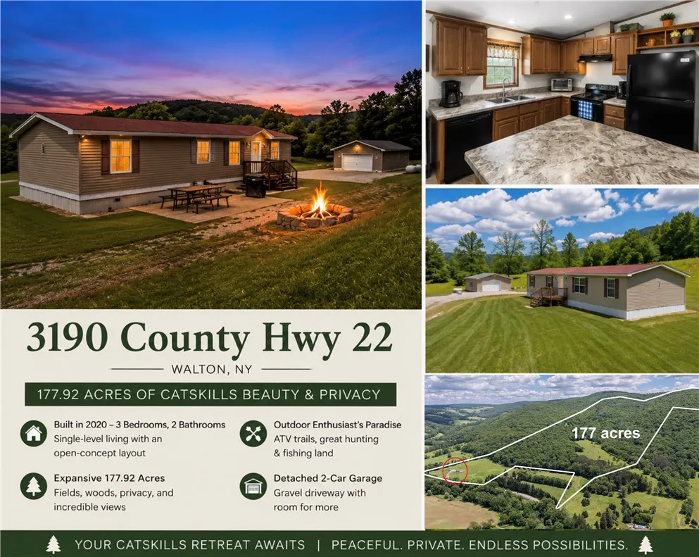 Property at 3190 County Highway 22, Walton, NY 13856