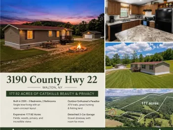 Property at 3190 County Highway 22, Walton, NY 13856