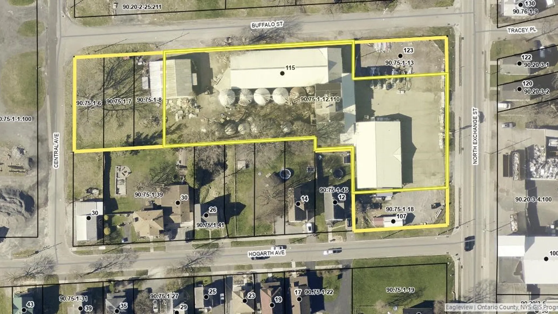Property at 115 North Exchange Street, Geneva City, NY 14456 14