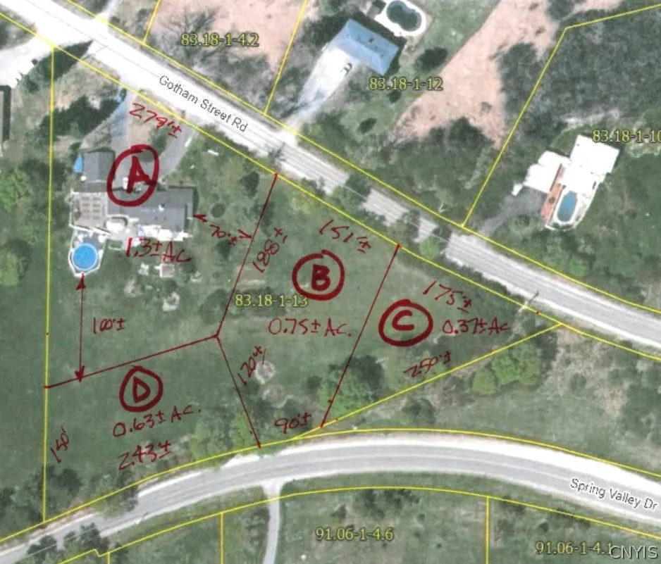 Property at Lot "C" Gotham Street Road, Watertown Town, NY 13601