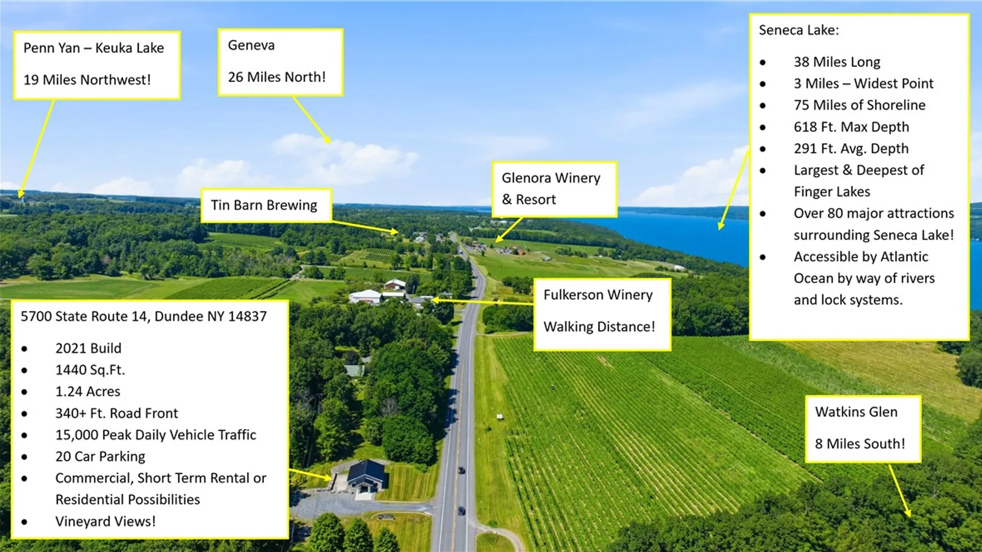 Property at 5700 State Route 14, Starkey, NY 14837 3