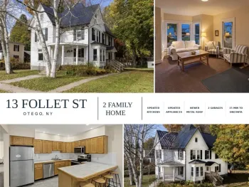 Property at 13 Follett Street, Otego, NY 13825